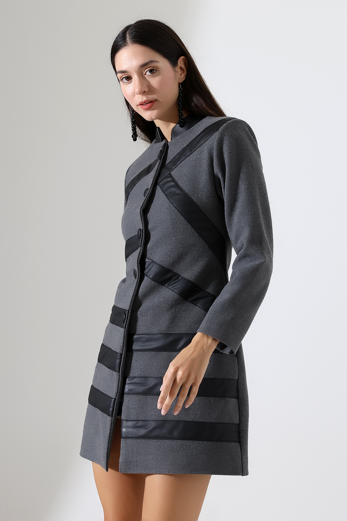 Mannequin en cachemire Robe-manteau